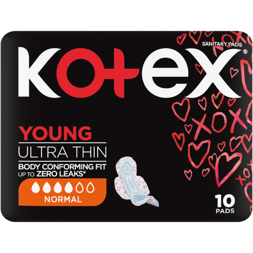Young Ultra Thin Pads Normal 10 Pads