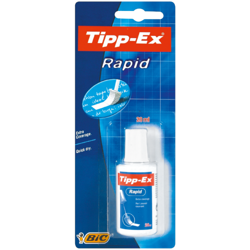 Tipp-Ex Rapid Correction Fluid - 20 ml, Box of 2