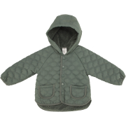 Boys Quilted Jacket Green 6-12M