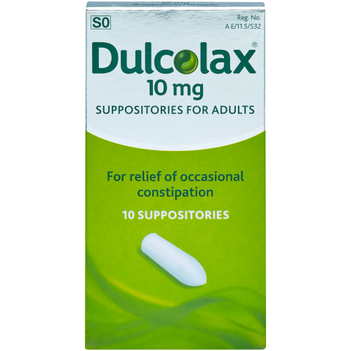 Suppositories For Adults 10 Tablets