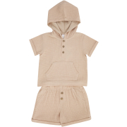 Boys 2 Piece Relaxed Hooded Set 18-24M