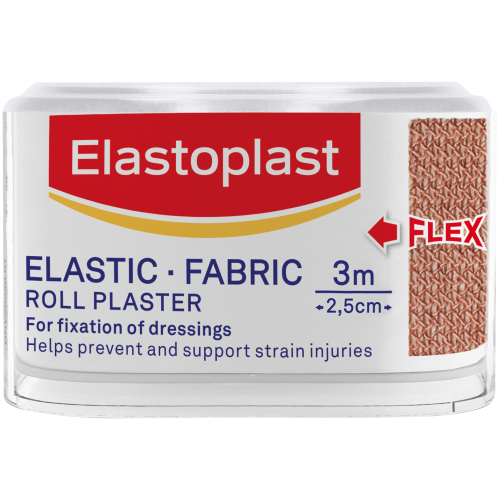 Elastic Fabric Roll Plaster 25mm x 3m