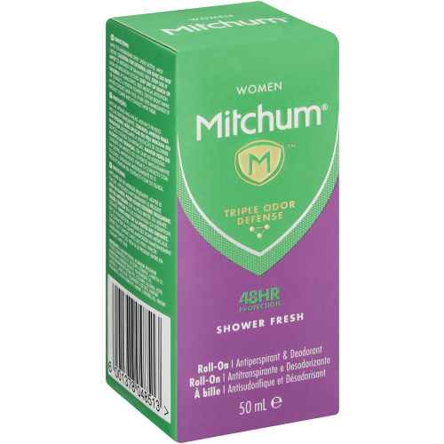 Mitchum Advanced Women Anti-Perspirant & Deodorant Roll-On Shower Fresh ...