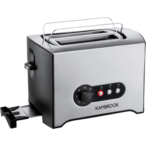 2 Slice Stainless Steel Toaster