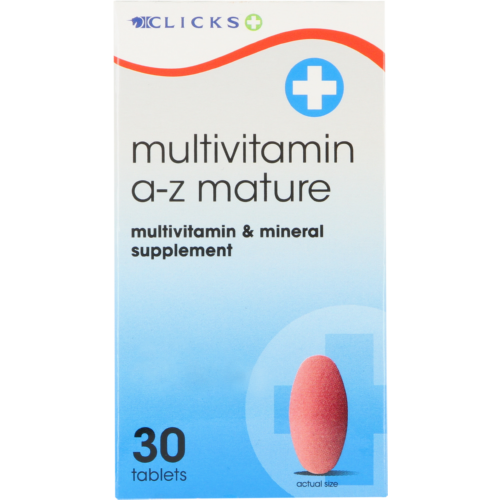 Multivitamin A-Z Mature 30 Tablets