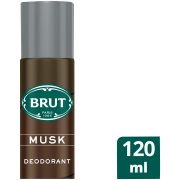 Aerosol Deodorant Body Spray Musk 120ml