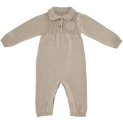 Boys Knitted Sleepsuit 6-12M