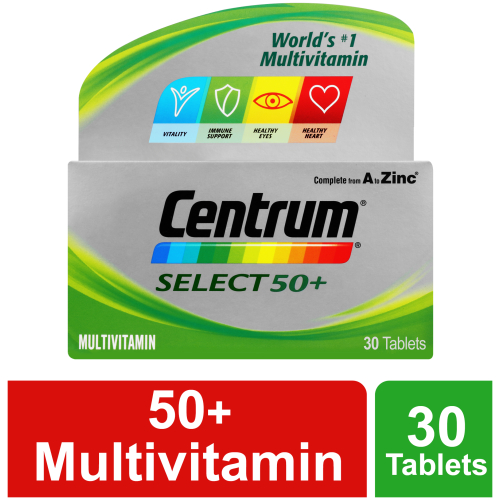 Select 50+ 30 Tablets