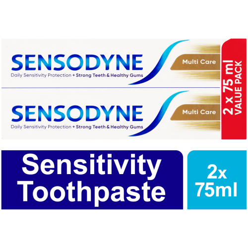Twin Pack Toothpaste Multicare