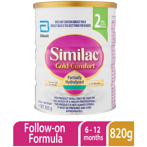 Similac Gold Comfort Stage 2 Follow-On Infant Formula 6-12 Months 820g -  Clicks