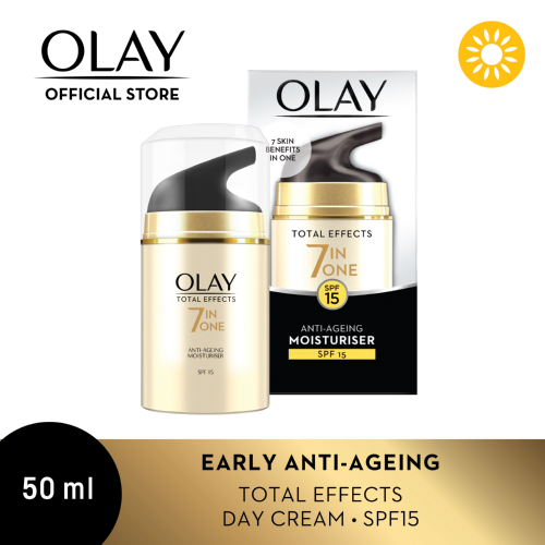 Olay Total Effects SPF15 7 in 1 Anti Aging Moisturiser 50ml Clicks