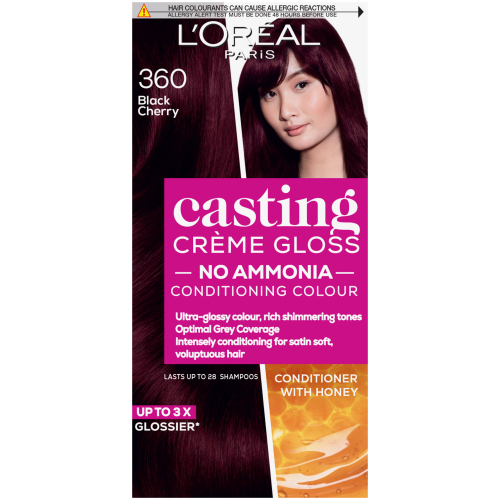 Casting Creme Gloss Semi-Permanent Conditioning Colour Black Cherry 360
