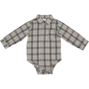 Boys Green Check Shirt 3-6M