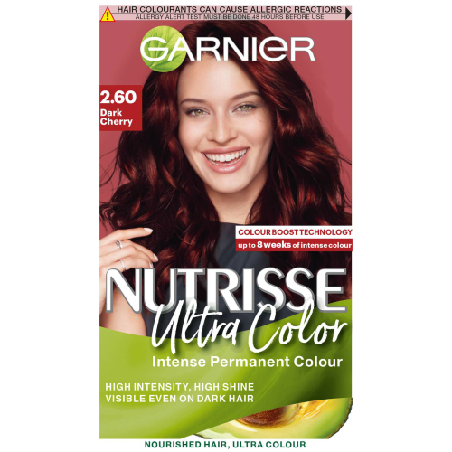 Nutrisse Ultra Colour Permanent Nourishing Hair Colour Dark Cherry 2.6