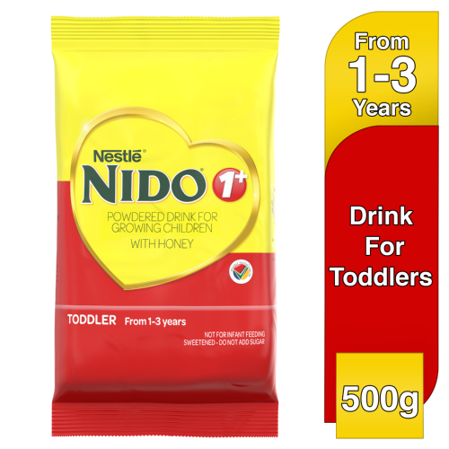 Nido Stage 1+ Powdered Drink for Growing Children Refill Pack 500g