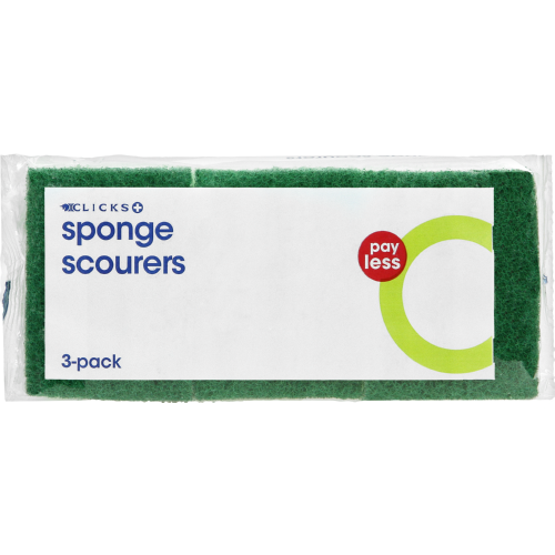 Sponge Scourers 3 Pack