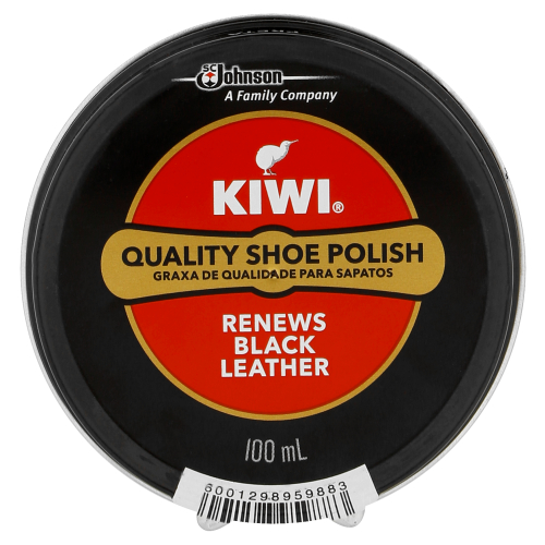 Kiwi Shoe Polish Black 100ml - Clicks