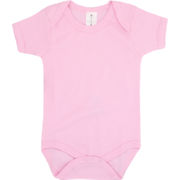 2 Pack Short Sleeve Body Vest Pink Newborn