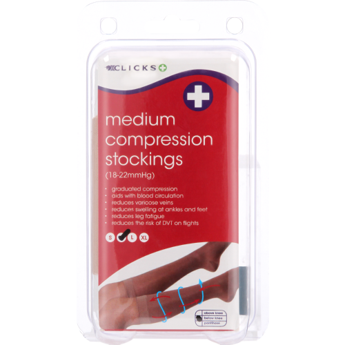 Clicks Medium Compression Stockings Medium - Clicks