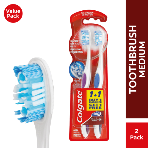 360 Optic White Luminous Toothbrush