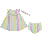 Girls 3 Piece Dress Set 18-24M