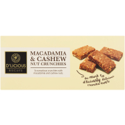 Crunchies Cashew & Macadamia Nut 230g
