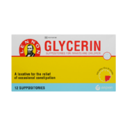 Glycerine Suppositories for Children 12 Suppositories