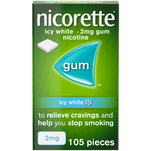 Gum Icy White 2mg 105 Pieces