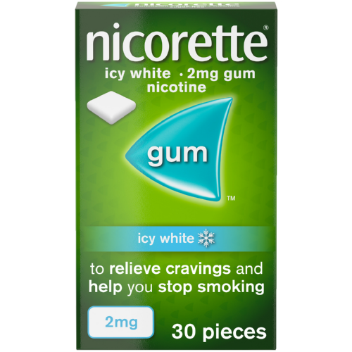 Gum Icy White 2mg 30 Pieces