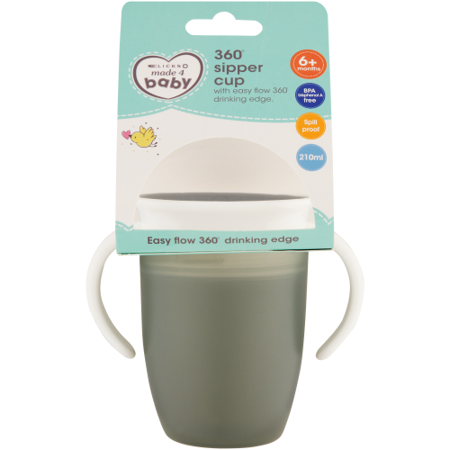 360 Degree Sipper Cup Grey 210ml
