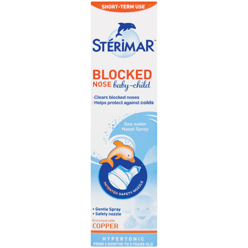 Sterimar Baby Child Blocked Nose 50ml - Clicks