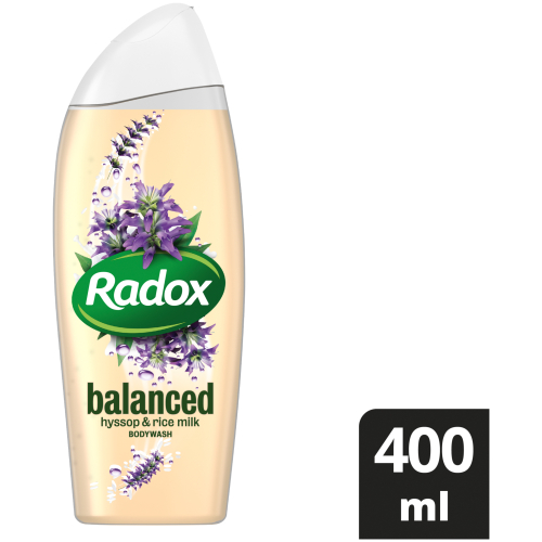 Body Wash Feel Balanced Rice Milk And Hyssop 400ml