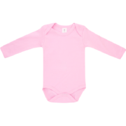 2 Pack Long Sleeve Body Vest Pink Newborn