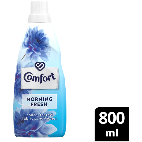 Comfort Concentrated Laundry Fabric Softener Morning Fresh 800ml - Clicks