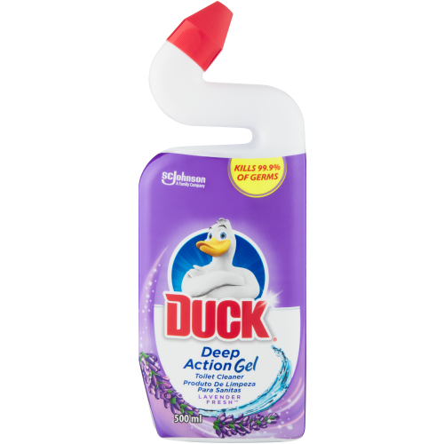 Toilet Duck 5-in-1 Toilet Cleaner Lavender 500ml - Clicks