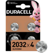 Lithium Coin Batteries 3V 2032 4 Pack
