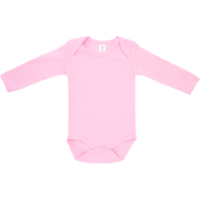 2 Pack Long Sleeve Body Vest Pink 12-18M