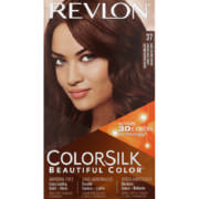 ColorSilk Permanent Hair Color Dark Golden Brown 37