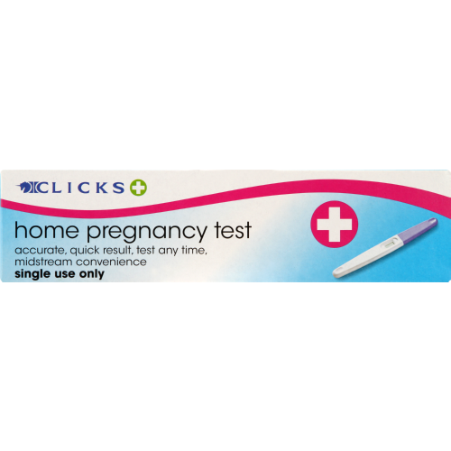 Clicks Home Pregnancy Test Single