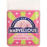 Candy Coated Strawberry Mallows 80g