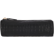 Moc Croc Cosmetic Purse Black