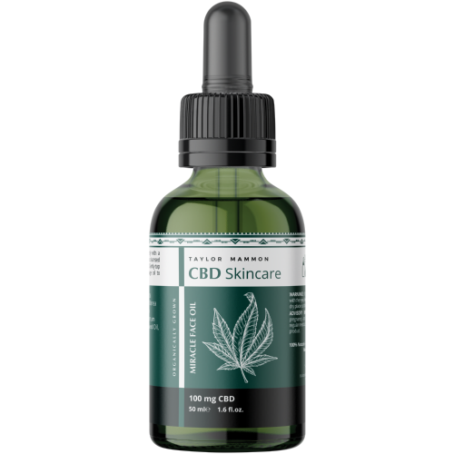 Miracle Face Oil No Scent 100mg CBD 50ml