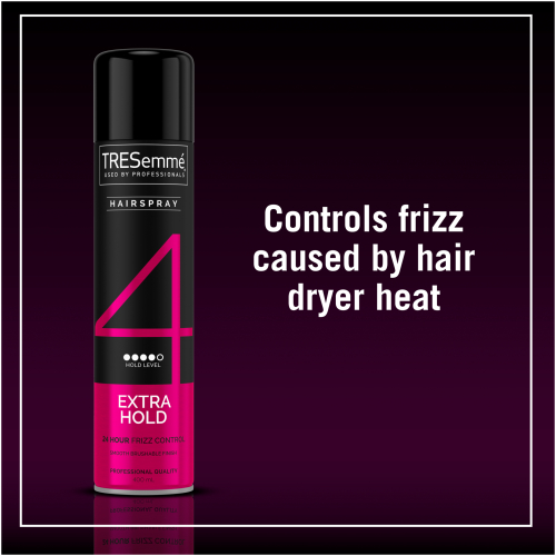 Tresemme Tres Two Extra Hold Extra Firm Control Hair Spray for Unisex, 10  Ounce : : Beauty & Personal Care