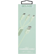 Cord Series 3-in-1 Charge Cable Green