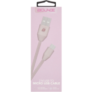 Type-C to Micro USB Cable Pink