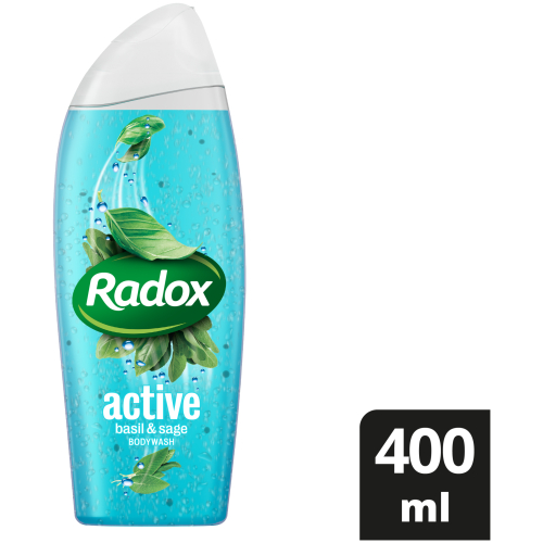 Body Wash Feel Active Basil And Sage 400ml