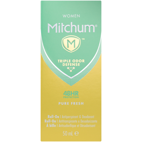 Mitchum Advanced Anti-Perspirant & Deodorant Roll-On For Women Pure ...