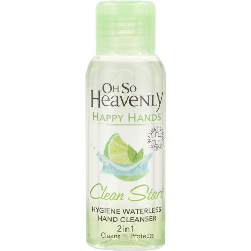 Happy Hands Waterless Hand Cleanser Clean Start Hygiene 60ml