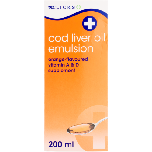 Cod Liver Oil Emulsion Orange 200ml
