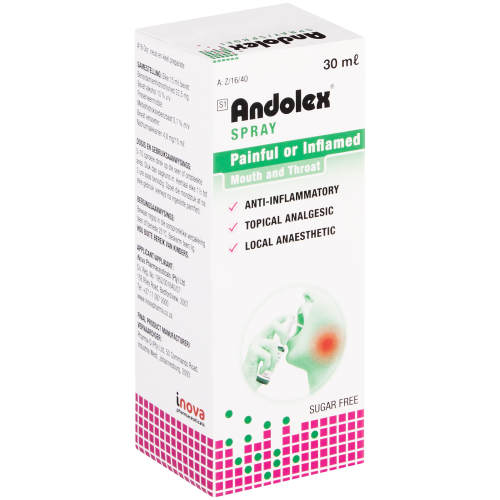 Andolex Spray 30ml Clicks